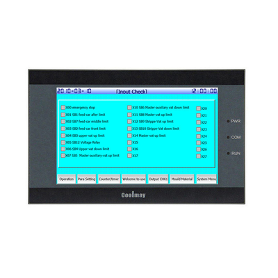 EX3U-8050H-2AD1DA Automatisering PLC Controller Ingebouwd HMI Touch Screen Display 8 Assen Hoog snelheidspuls