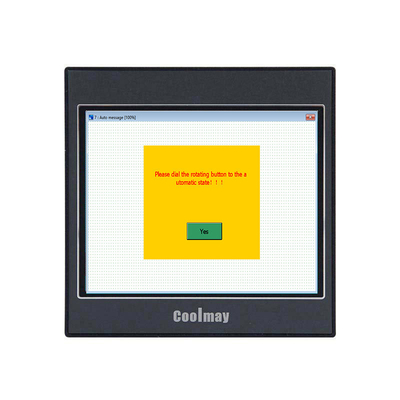 Type C HMI-bedieningspaneel met achterlicht RS232 / RS485 ondersteunt MODBUS